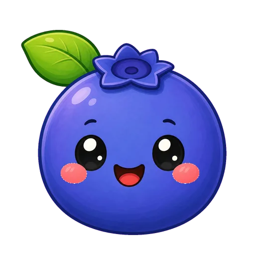 Blueberry Sprout character